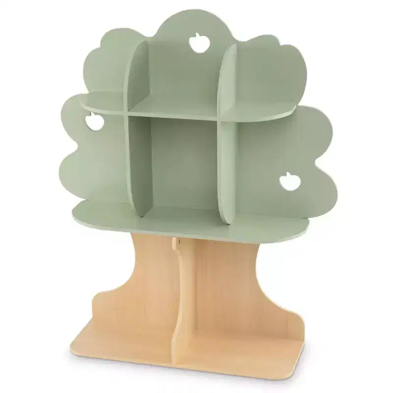 Costway 45 Libreria per bambini a forma di albero con scaffali aperti per angolo lettura, asilo nido, aula