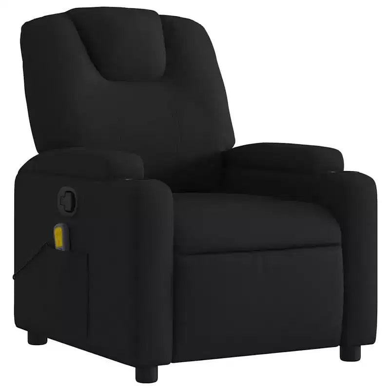 vidaXL Poltrona reclinabile 100% poliestere, metallo, compensato Singola