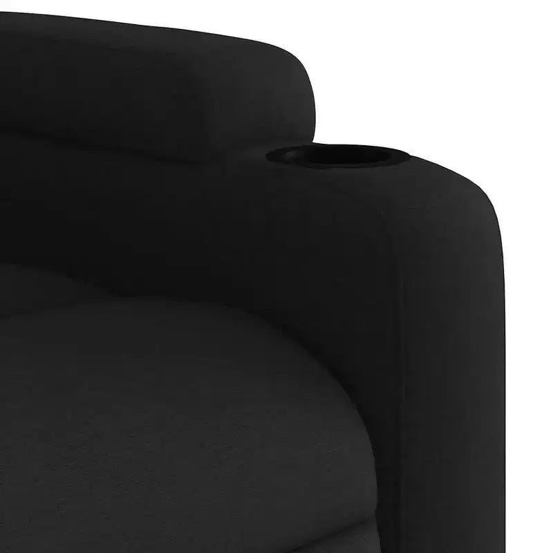 vidaXL Poltrona reclinabile 100% poliestere, metallo, compensato Singola